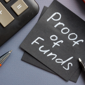 Proof of funds image